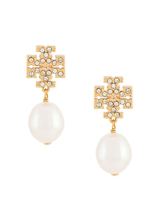 Pendant earrings with logo TORY BURCH | 60525137